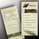 Griffon-flyer Din lang-en-visitekaartje